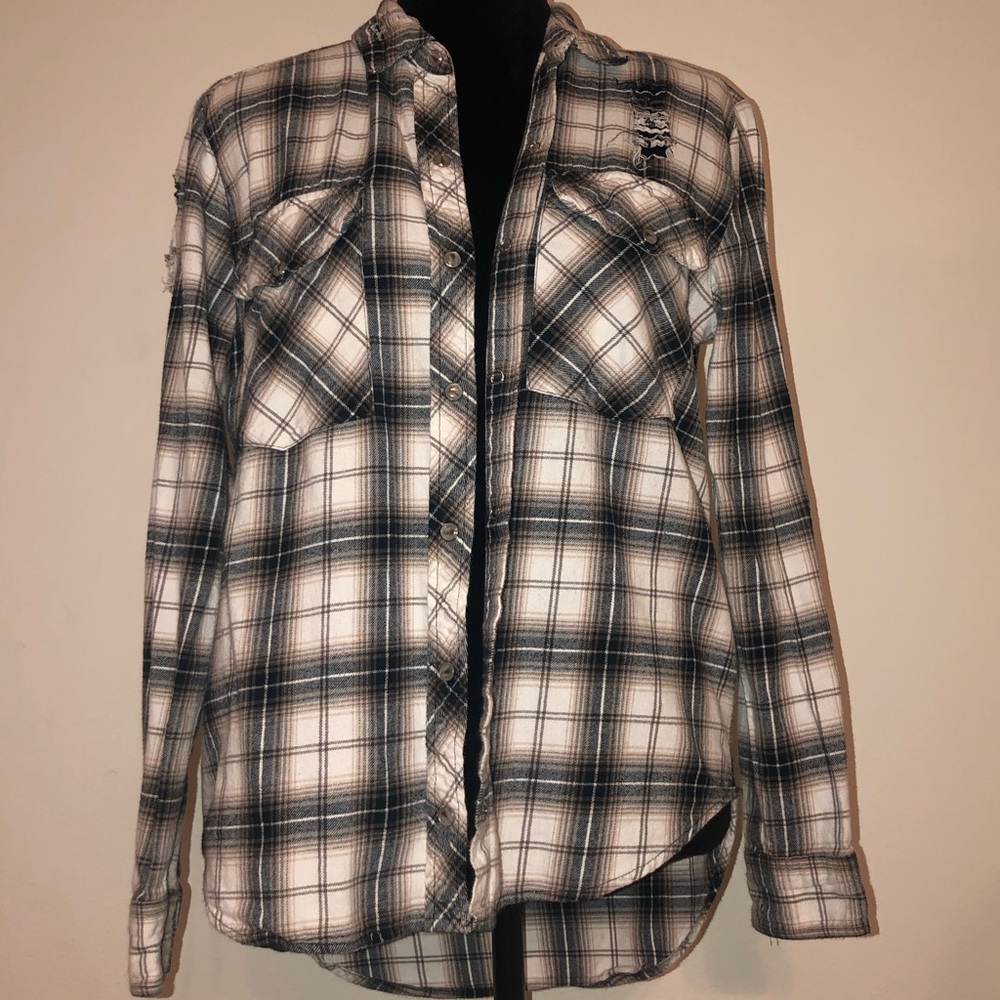 Forever 21 Flannel Button Up